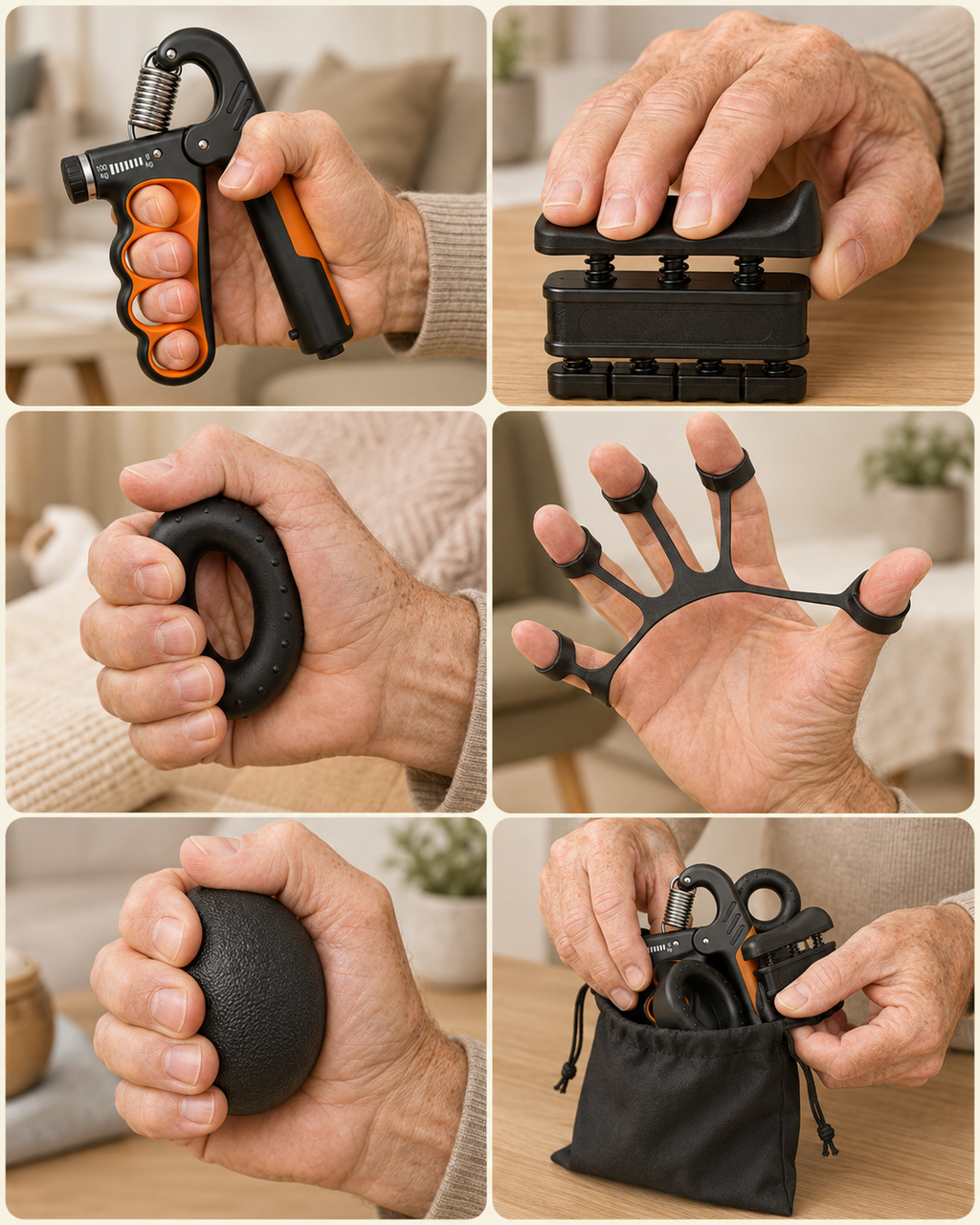 Hand Grip Strengthener Set